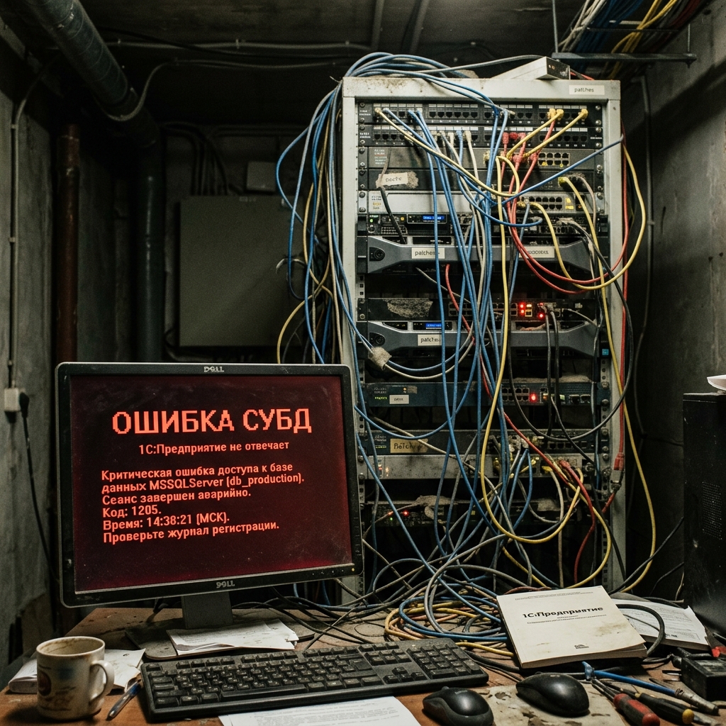 Сбои офисной IT-инфраструктуры